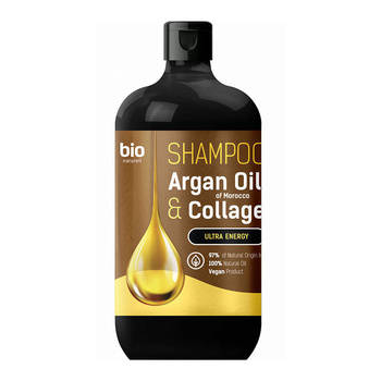Bio Naturell Szampon do włosów Olejek arganowy z Maroka & Kolagen Ultra energia 946 ml