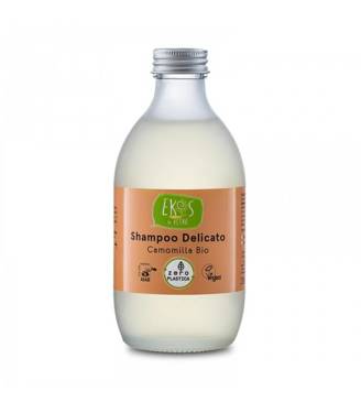 Delikatny szampon z ekstraktem z organicznego rumianku, w szklanej butelce, 280 ML, Pierpaoli Ekos