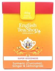 English Tea Shop, Herbata sypana, Turmeric, Ginger and Lemongrass, 80 g