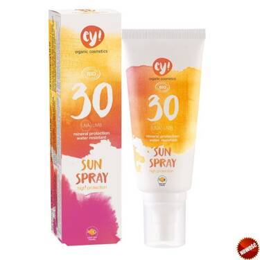Ey! Spray na słońce SPF 30, ECOCERT, 100 ml, Eco Cosmetics