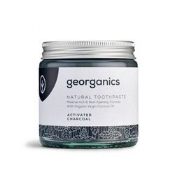 Georganics, Mineralna pasta do zębów w słoiku Activated Charcoal, 120ml