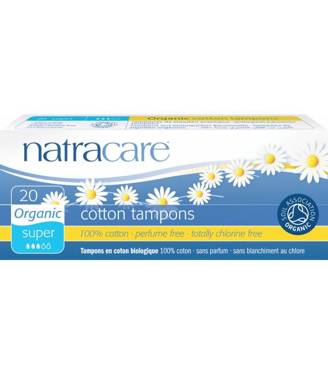Natracare, Organiczne Tampony Super 20 szt.