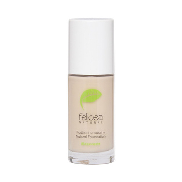 Naturalny podkład nawilżająco - regenerujący, wyrównujący koloryt, 415 natural beige, Felicea