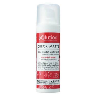 Organiczny krem matujący, Check Matte, 30 ml, oOlution