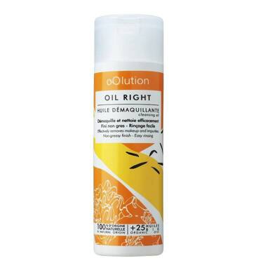 Organiczny olejek oczyszczający do demakijażu, Oil Right, 125 ml, oOlution