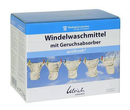 Proszek do prania pieluszek ze środkiem absorbującym nieprzyjemne zapachy, 2 kg, Ulrich Natürlich