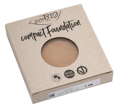 Puder Compact Foundation 04, podkład w pudrze, WKŁAD WYMIENNY, 9g, PuroBIO