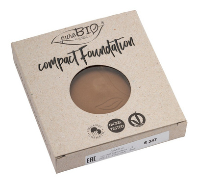 Puder Compact Foundation 06, podkład w pudrze, WKŁAD WYMIENNY, 9g, PuroBIO