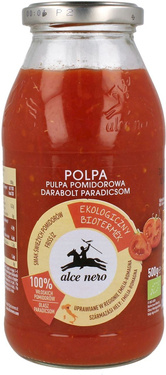 Pulpa pomidorowa BIO, 500 g, ALCE NERO