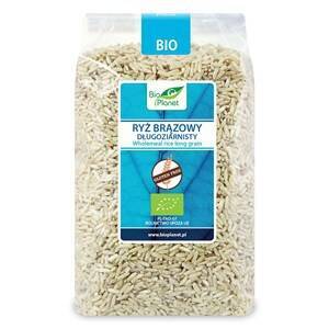 Ryż brązowy długoziarnisty bezglutenowy, 1 kg, Bio Planet