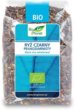 Ryż czarny pełnoziarnisty BIO, 400 g, Bio Planet