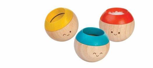 Sensoryczne kulki drewniane , Plan Toys 5242