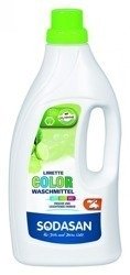 Sodasan, Limonkowy Płyn do Prania Color Detergent 1,5l