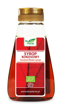 Syrop Kokosowy, BIO, 250 ml, BIO PLANET