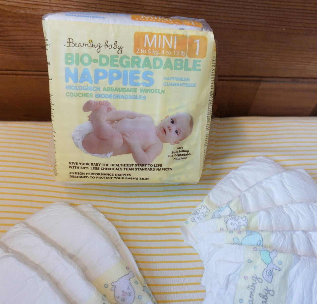 Beaming baby nappies size hot sale 1