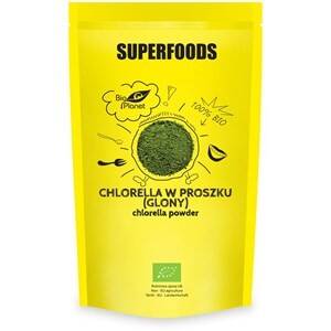 Chlorella w proszku (glony), BIO, 200 g, BIO PLANET