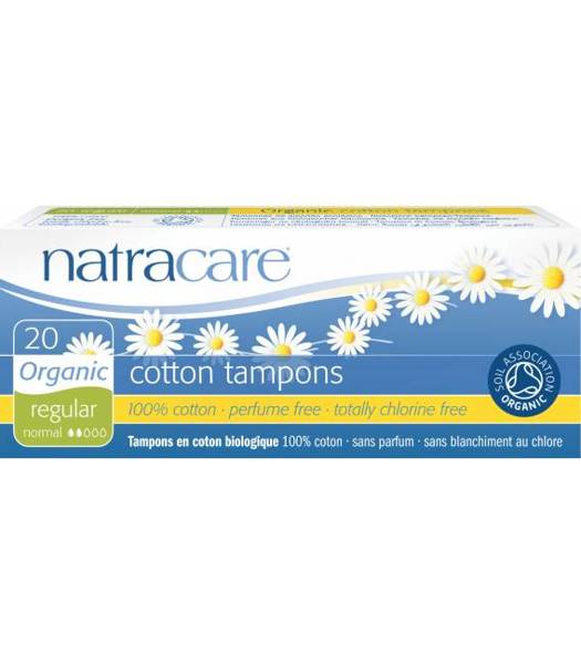 Natracare, Organiczne Tampony Regular 20 szt.