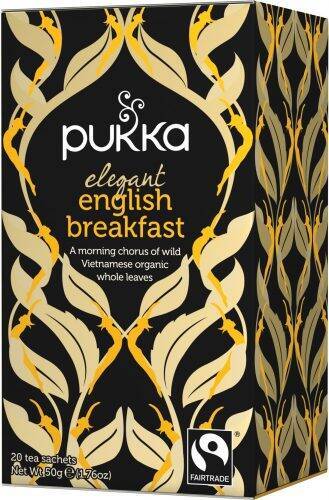 PUKKA Elegant English Breakfast, 20 saszetek