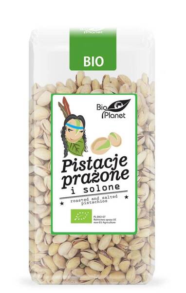 Pistacje prażone i solone, bio, 300 g, Bio Planet