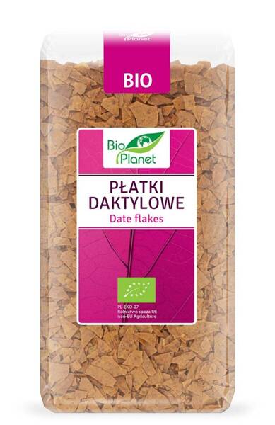 Płatki daktylowe, BIO, 300g, Bio Planet