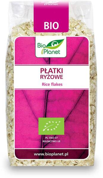 Płatki ryżowe, BIO, 300 g, Bio Planet