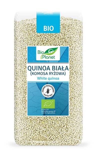 Quinoa biała (komosa ryżowa), bezglutenowa, bio, 500 g, Bio Planet