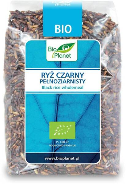 Ryż czarny pełnoziarnisty BIO, 400 g, Bio Planet