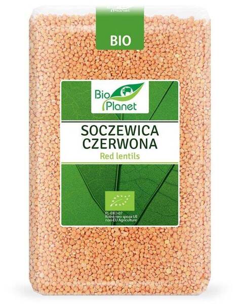 Soczewica czerwona, BIO, 2 kg, Bio Planet