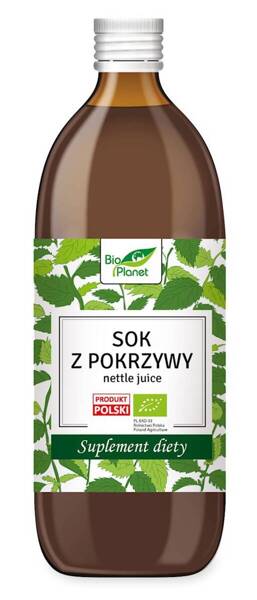 Sok z pokrzywy BIO, 500 ml, Bio Planet