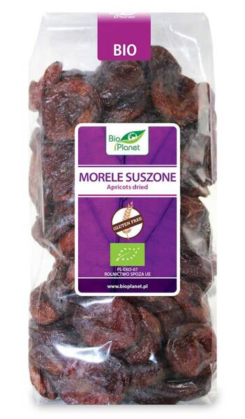 Suszone Morele BIO, 1 kg, Bio Planet