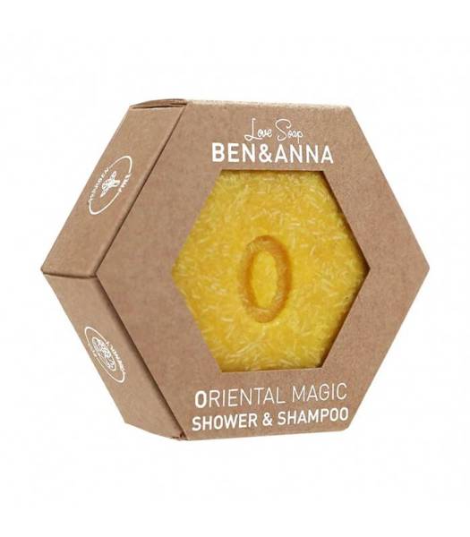 Szampon i żel pod prysznic w kostce, ORIENTAL MAGIC, 60 g, BEN&ANNA